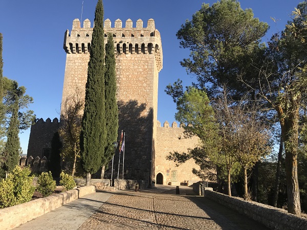 Vista del exterior del castillo