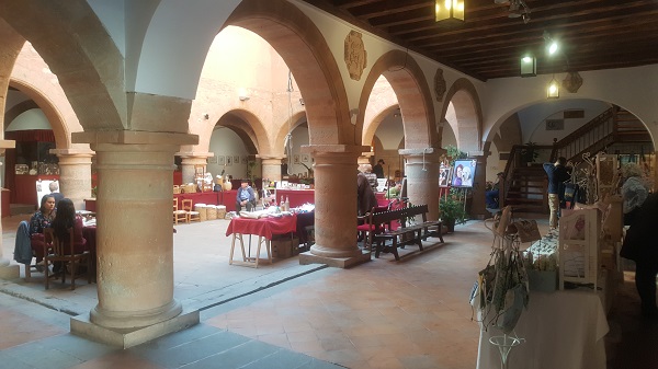 Interior de la Alhóndiga de Villanueva de Los Infantes, Ciudad Real.