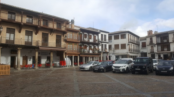 Plaza Mayor accesible, La Puebla de Montalbán, Toledo.