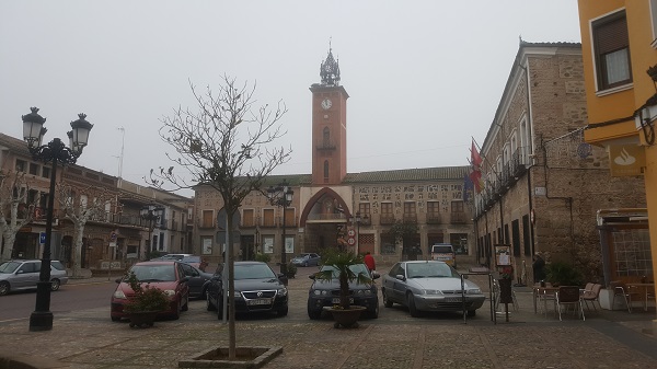Plaza Mayor de Oropesa, Toledo.