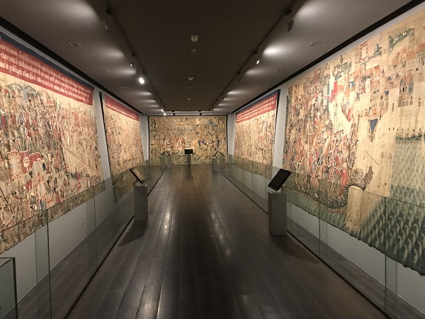 Sala de tapices de museo de Tapices de Pastrana