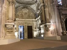 Rampas en el interior de la Catedral de Cuenca.