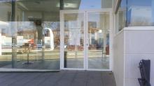 Puerta de entrada Oficina de turismo de Consuegra, Toledo.