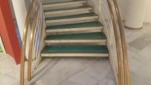 Escaleras de caracol, contraste cormático. Museo Municipal de Albacete.