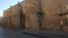 Fachada con puerta accesible para PMR. Iglesia de San Pedro, Ciudad Real.