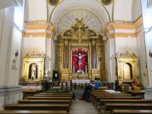 Interior Ermita del Cristo de Vera Cruz en Consuegra, Toledo