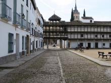 Pavimento empedrado, Plaza Mayor del Tembleque, Toledo