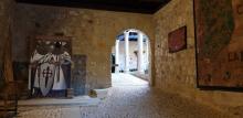 Rampa en itinerario interior del Castillo de Yeste.