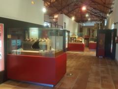 Una de las salas de exposiciones del Museo del Mercurio. Parque Minero de Almadén, Ciudad Real.